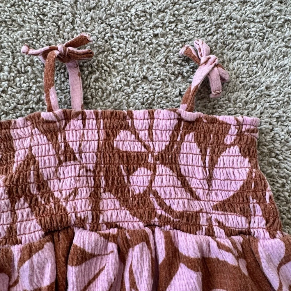 Carter’s Baby Girl Smocked Floral Sundress & Bloomer Set - Size 12 Months